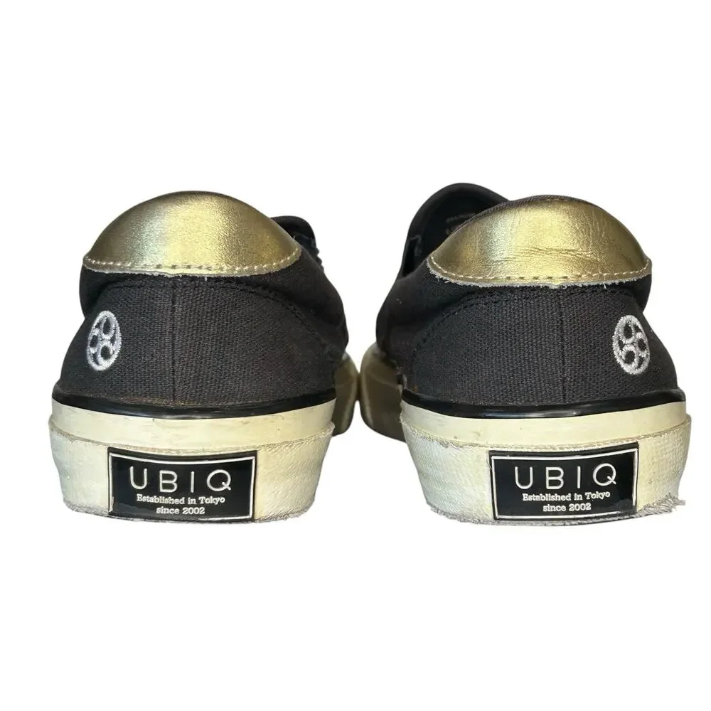 Three Tides Tattoo X Ubiq Slip On Shoes Mens 11 Sakura Fubuki Mutsuo Street RARE